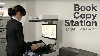 Book Copy Station 本に優しい複写サービス [upl. by Annaitsirhc]