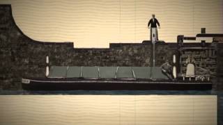 Bingley Five Rise Locks Animation [upl. by Keener]