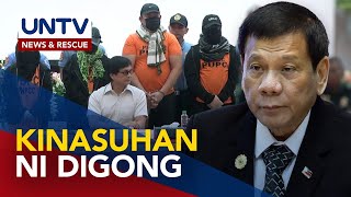 DILG at PNP kinasuhan ni former Pres Rodrigo Duterte dahil sa raid sa KOJC [upl. by Michelina]