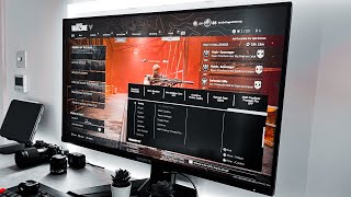 Gigabyte M32U Warzone Gaming Settings [upl. by Anhoj]