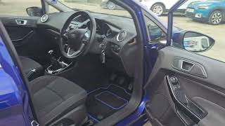 2014 Ford Fiesta zetec 12l Manual Petrol Blue [upl. by Cowey]