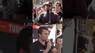 Charlie Kirk leaves this guy SPEECHLESS⁉️✅❌ charliekirk debate [upl. by Airom]