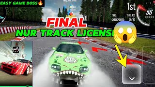 FINAL NUR TRACK LICENSE  DRIVE ZONE ONLINE GAMEPLAY [upl. by Akeirahs]