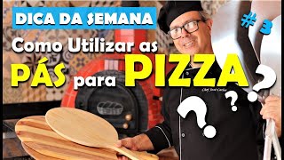 PÁS DE PIZZA  Como utilizálas em casa [upl. by Ellevehc10]