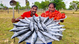 VANJARAM FISH CHOW MASALA  Spanish Mackerel Curry Recipe  World Food Tube [upl. by Alyahs]