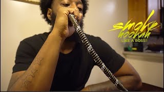 how to smoke hookah like a boss  For beginners [upl. by Ssidnak]