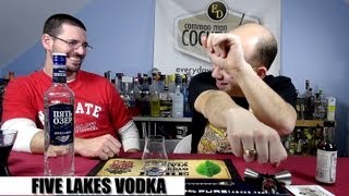 Five Lakes Vodka Review Tasting [upl. by Eitnom]