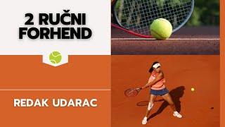 Dvoručni forhend🎾 forehand tennis tenis [upl. by Ille]