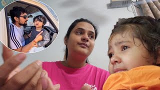 Aaru bhut roti hai papa ke liye puchhti hai papa kyu nhi aa rhe😢 snappygirls therott vlog [upl. by Htebazil]