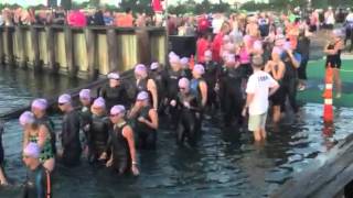 The Atlantic City Triathlon at Bader Field [upl. by Ahsiekrats]