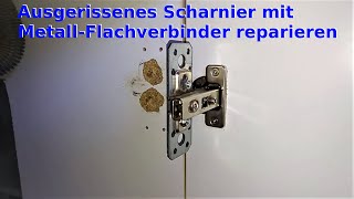 Ausgerissenes Scharnier reparieren [upl. by Marigolde]