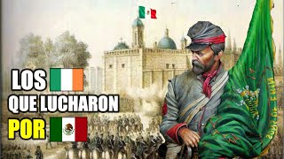 🇨🇮🇲🇽El Batallón de San Patricio los irlandeses que lucharon por MéxicoGuerra MéxicoEstados Unidos [upl. by Irec491]