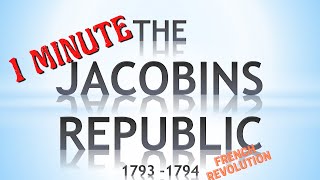 1793  1794 The 4 key elements of the Jacobin Republic in 1 minute [upl. by Ray]