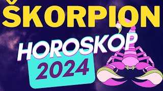 ♏︎ ŠKORPION  TVOJA HOROSKOPSKA PROGNOZA ZA CIJELU quot 2024 quot GODINU Tarot  Astrologija [upl. by Llerad256]