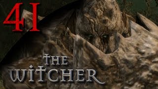 Mr Odd  Lets Play The Witcher  Part 41  Defeating The Sentry Golem [upl. by Nbi]