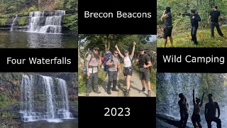 Brecon Beacons Wild Camping Four Waterfalls 2023 [upl. by Hallie]