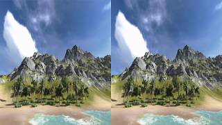 Virtual reality travel  3D extreme stereoscopic  HD [upl. by Fauver617]