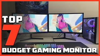 Best Budget Gaming Monitor 2024 Top Picks Under 200quot [upl. by Juliana]