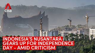 Indonesias new capital Nusantara gears up for Independence Day  amid criticism [upl. by Skyler]