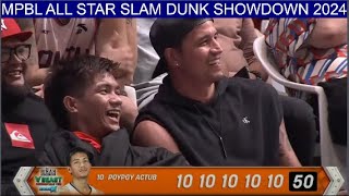 2024 ALL STAR MPBL  Slam Dunk Showdown  September 07 2024 [upl. by Asira]