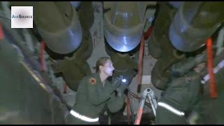 Boeing B52 Stratofortress Bomb Bay Inspection [upl. by Asaert]