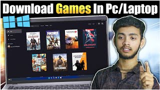 How to Download Games in PcLaptop 2024  Play Games For Free💯  Install Games in Windows🎮💻 [upl. by Pebrook]