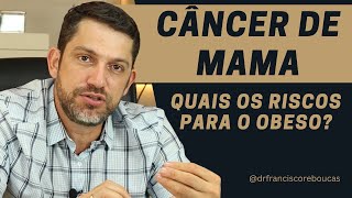 CÂNCER DE MAMA E DE OVÁRIO  OBESIDADE É FATOR DE RISCO  Dr Francisco Rebouças [upl. by Gavra]