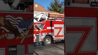 Harmonville Fire Company Quint 44 Returning 12222 [upl. by Gore]