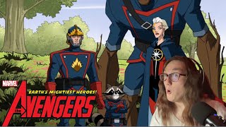 The Avengers Earths Mightiest Heroes season 2 episode 6 Michael Korvac Reaction [upl. by Bettzel]