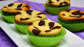 Russische Zupfkuchen Muffins  Cupcakes einfach und schnell selber machen  KanalELF Rezept 91 [upl. by Malin]