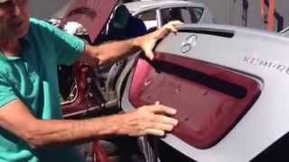 How to open Mercedes trunkboot without Key [upl. by Hildie]