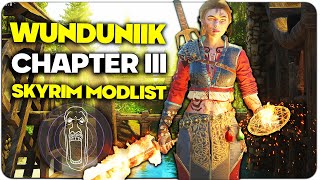 NEW Wunduniik Skyrim Modpack  Over 3000 Mods  NexGen Visuals MCO Combat [upl. by Kannav]