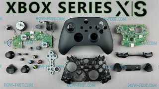 How to completely disassemble an Xbox Series X or Series S controller [upl. by Nad]