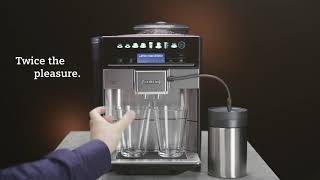 Siemens EQ6 Plus Fully Automatic Coffee Machine TE655203RW [upl. by Nerita183]