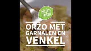 Orzo met garnalen en venkel [upl. by Anowahs877]