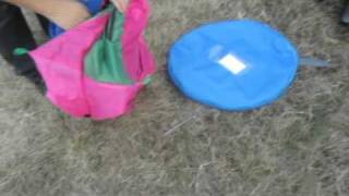 Pop Up Tent Automatic Camping Steel Wire Pop Up Tent  Meritline 406335 [upl. by Dicky]