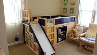 FAQ for Secret Room  Slide Bed IKEA hack [upl. by Hplodnar66]