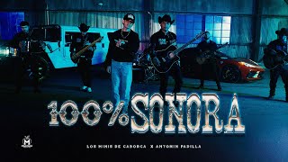 Antonin Padilla x Los Minis de Caborca  100 Sonora Video Oficial [upl. by Vedis347]