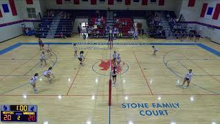 Spartanburg Day School vs Spartanburg Christian Academy JV Volleyball [upl. by Junia]