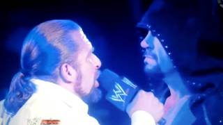 Triple H accepte le défi de Lundertaker à Wrestlemania XXVIII [upl. by Merrill612]