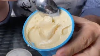 Receta en 30s ¡¿Helado de Vainilla Casero con Solo 3 Ingredientes [upl. by Eisned556]