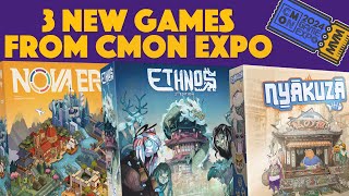 3 New Games From CMON Expo [upl. by Ormiston]