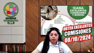 Obtén Excelentes Comisiones 08102024 IUSAsesores AseguramientoIMSS [upl. by Yecies]