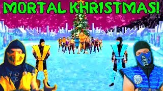 REAL MORTAL KOMBAT REACTS  A Mortal Kombat Khristmas Dorkly Animations [upl. by Aisatsan]