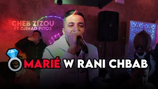 Cheb Zizou   Marié w Rani Chbab  Live 2023 Ft Djihad Pitos  Cover [upl. by Trinl300]