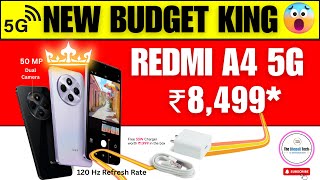 Redmi A4 5G Review  Redmi A4 5G Price in India  best budget 5G Phone of 2024  5G Smartphone [upl. by Steffen139]