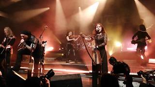 ELUVEITIE live at ARENA VIENNA 20191208 01 Intro  Ategnatos  02 King [upl. by Ylagam]