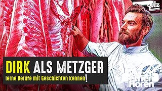 831 Dirk als Metzger  Deutsch lernen durch Hören DldH Deutsch lernen mit Geschichten [upl. by Steady]