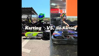 Karting vs GoKarting [upl. by Enimajneb]