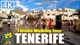 TENERIFE Fanabe  Costa Adeje  4K Walking Tour [upl. by Acinhoj]